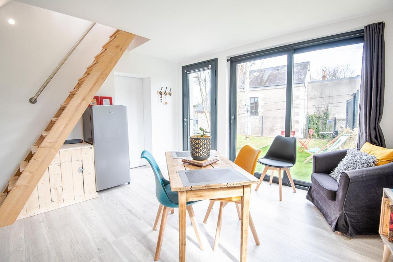 Le Cocon En Bois Proche Du Roi Hotell Amboise Exteriör bild